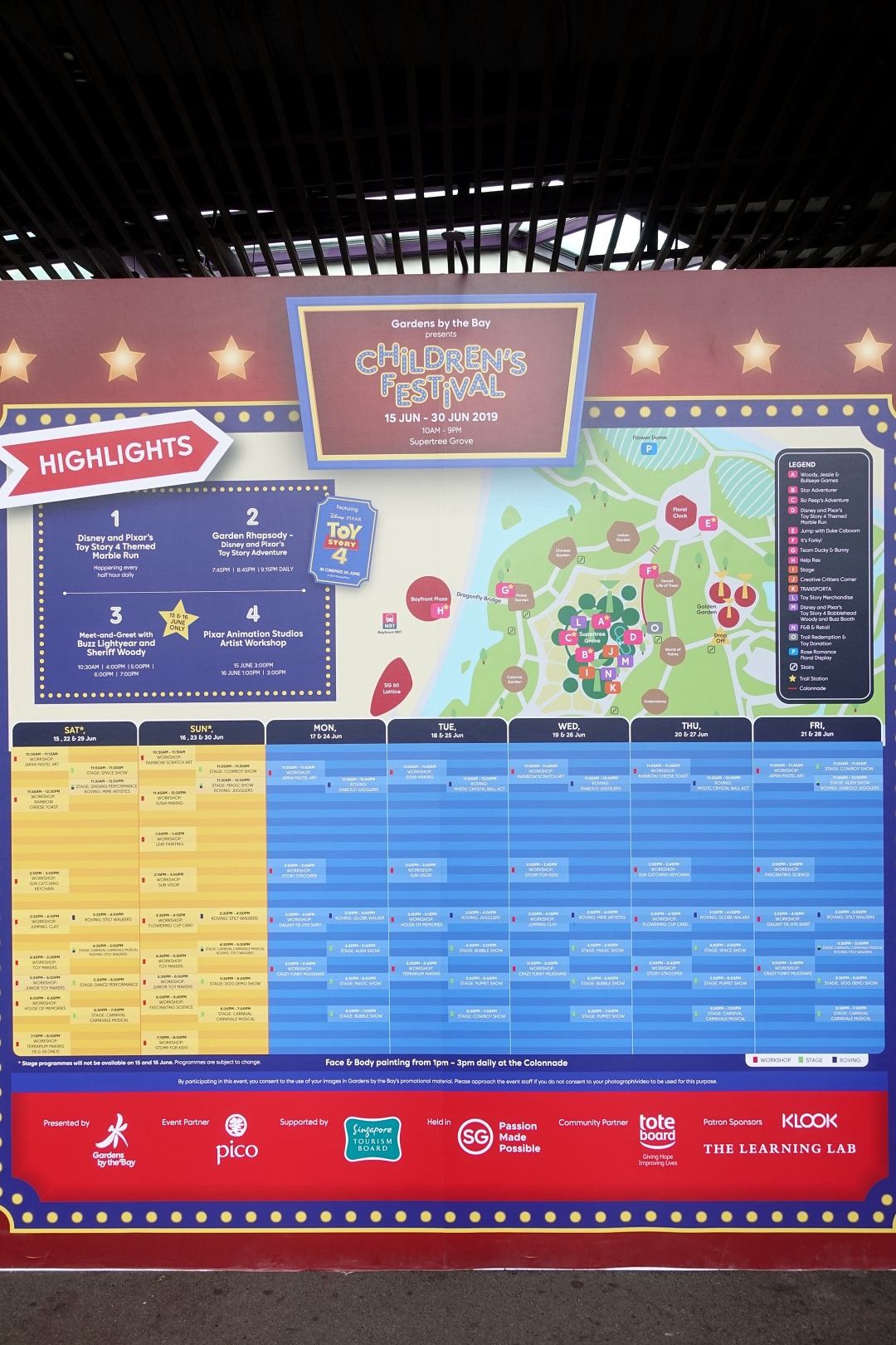 Activities for Children's Festival at Gardens by the Bay | joanne-khoo.com