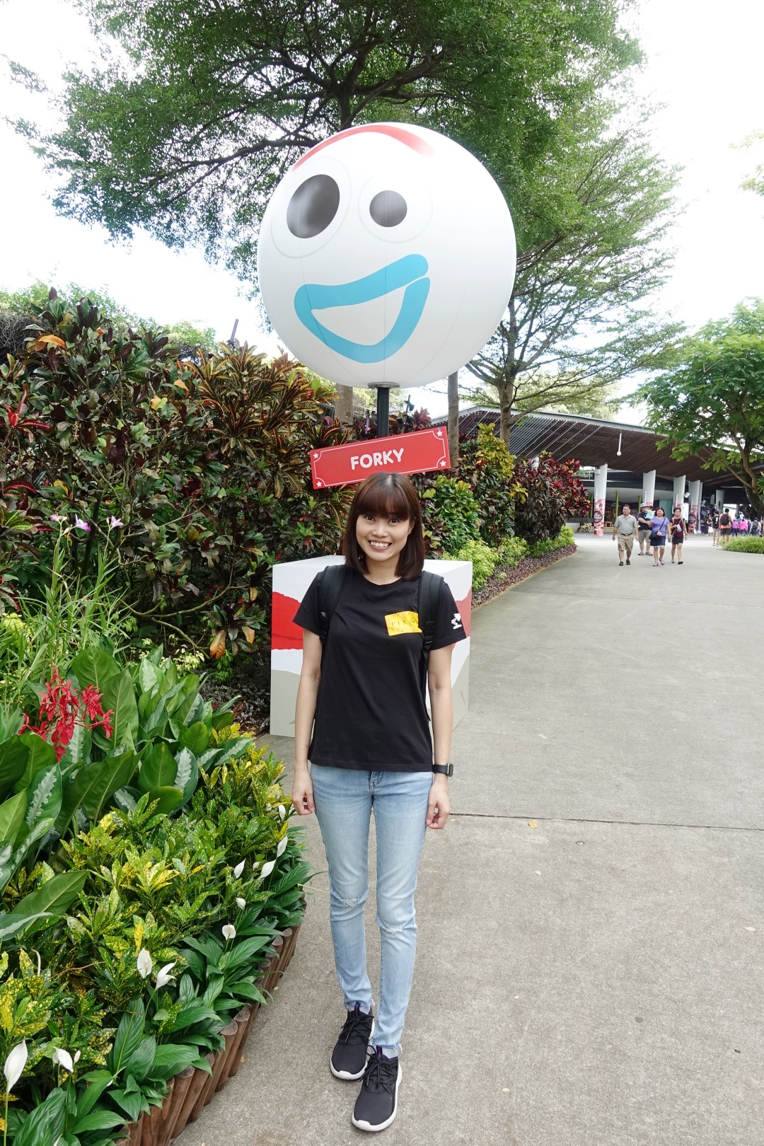 Forky Toy Story theme balloon at Children's Festival | joanne-khoo.com