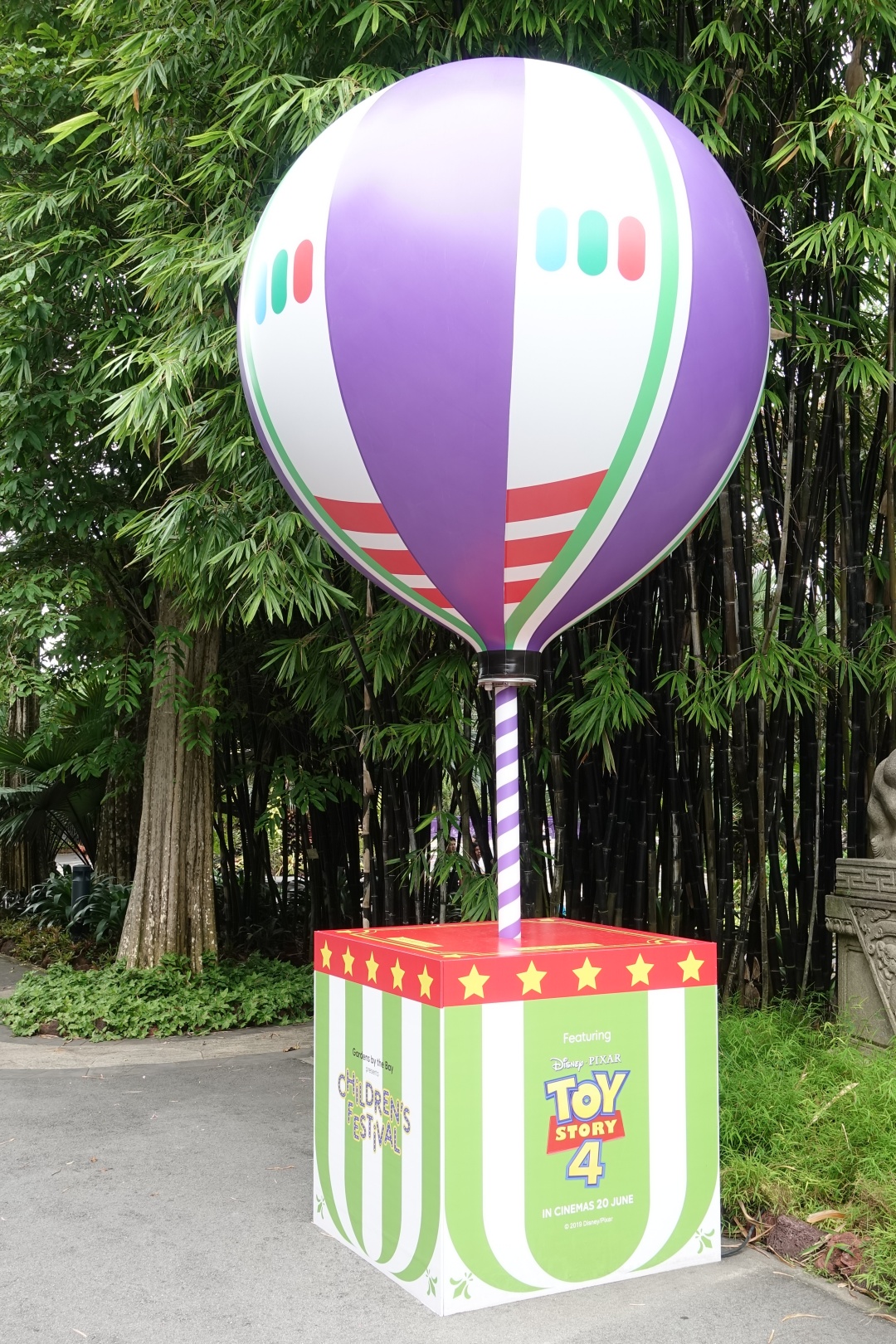Buzz Lightyear Toy Story theme balloon at Children's Festival | joanne-khoo.com