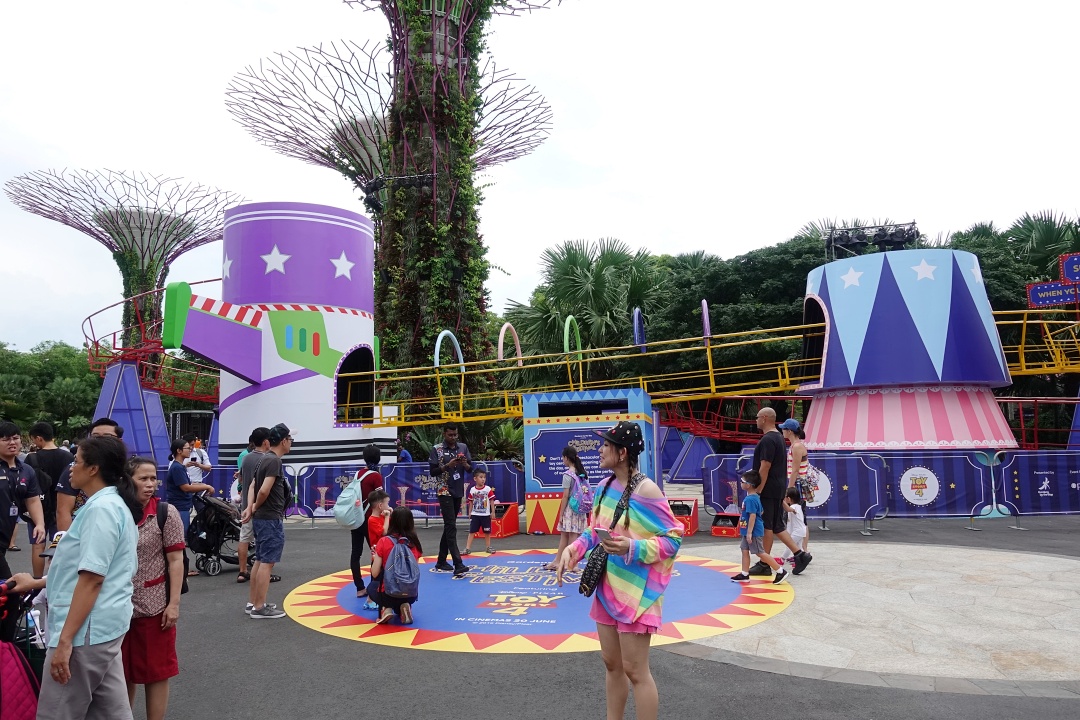 Disney and Pixar's Toy Story 4 themed Marble Run | Children's Festival at Gardens by the Bay | joanne-khoo.com