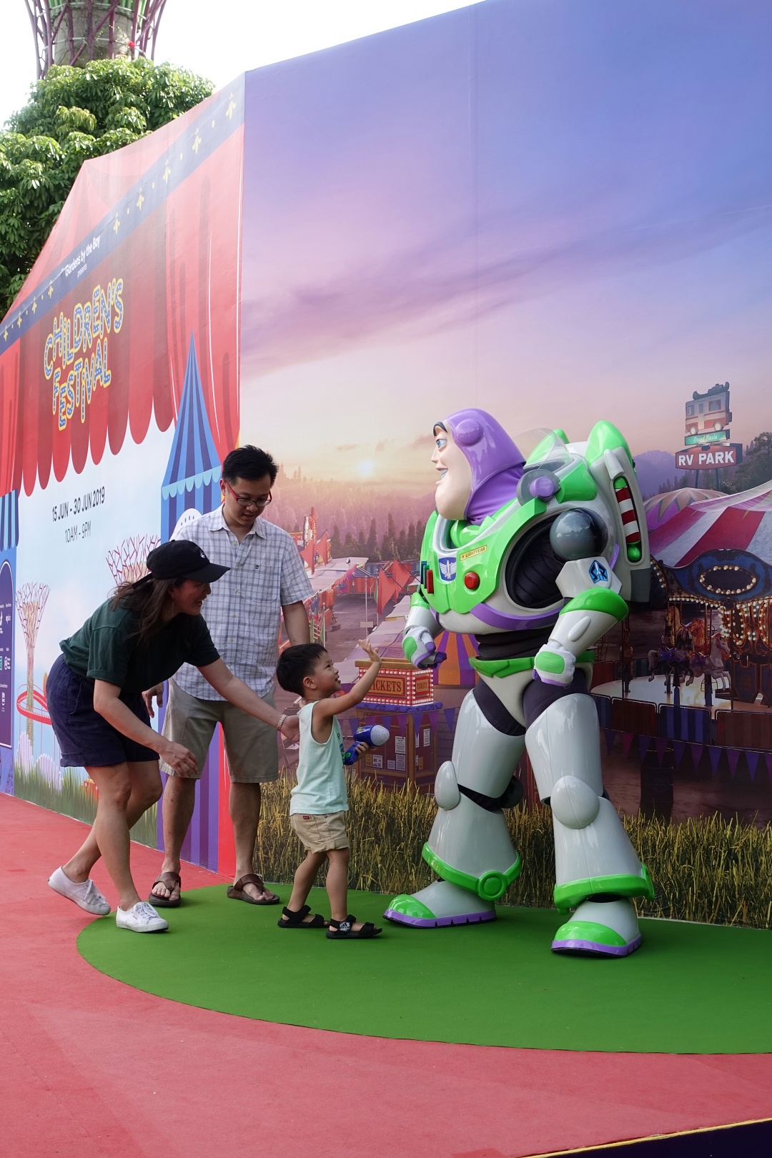 Meet-and-Greet Buzz Lightyear | Children's Festival at Gardens by the Bay | joanne-khoo.com