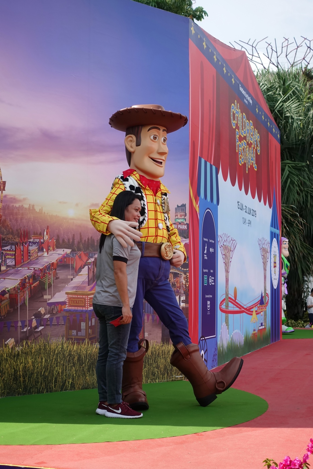 Meet-and-Greet Woody | Children's Festival at Gardens by the Bay | joanne-khoo.com
