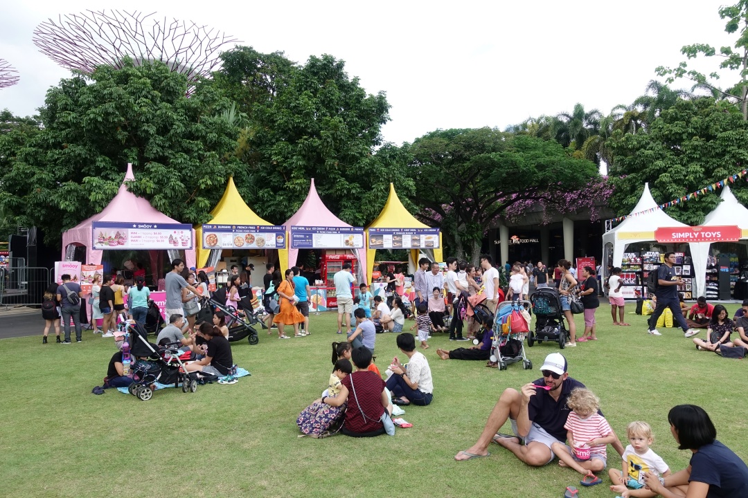 Food Stalls | Children's Festival at Gardens by the Bay | joanne-khoo.com