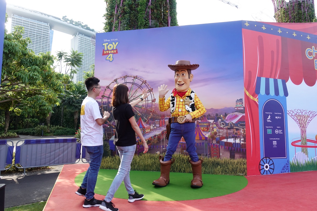 Meet-and-Greet Woody and Buzz | Children's Festival at Gardens by the Bay | joanne-khoo.com