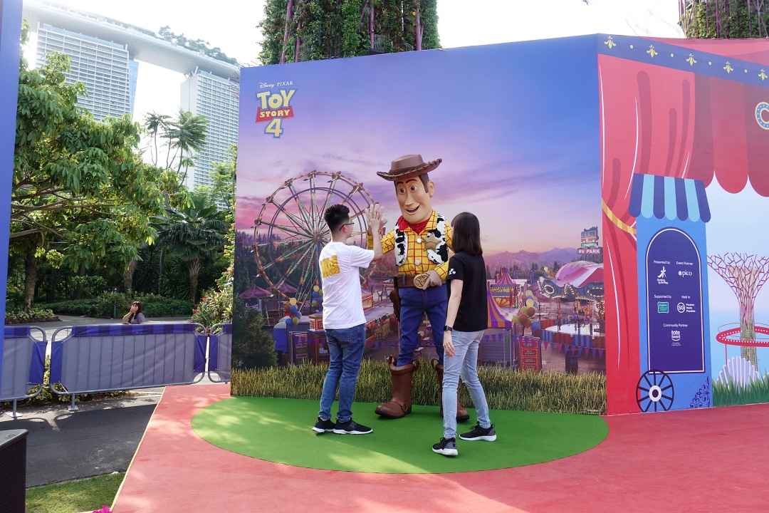 Meet-and-Greet Woody and Buzz | Children's Festival at Gardens by the Bay | joanne-khoo.com