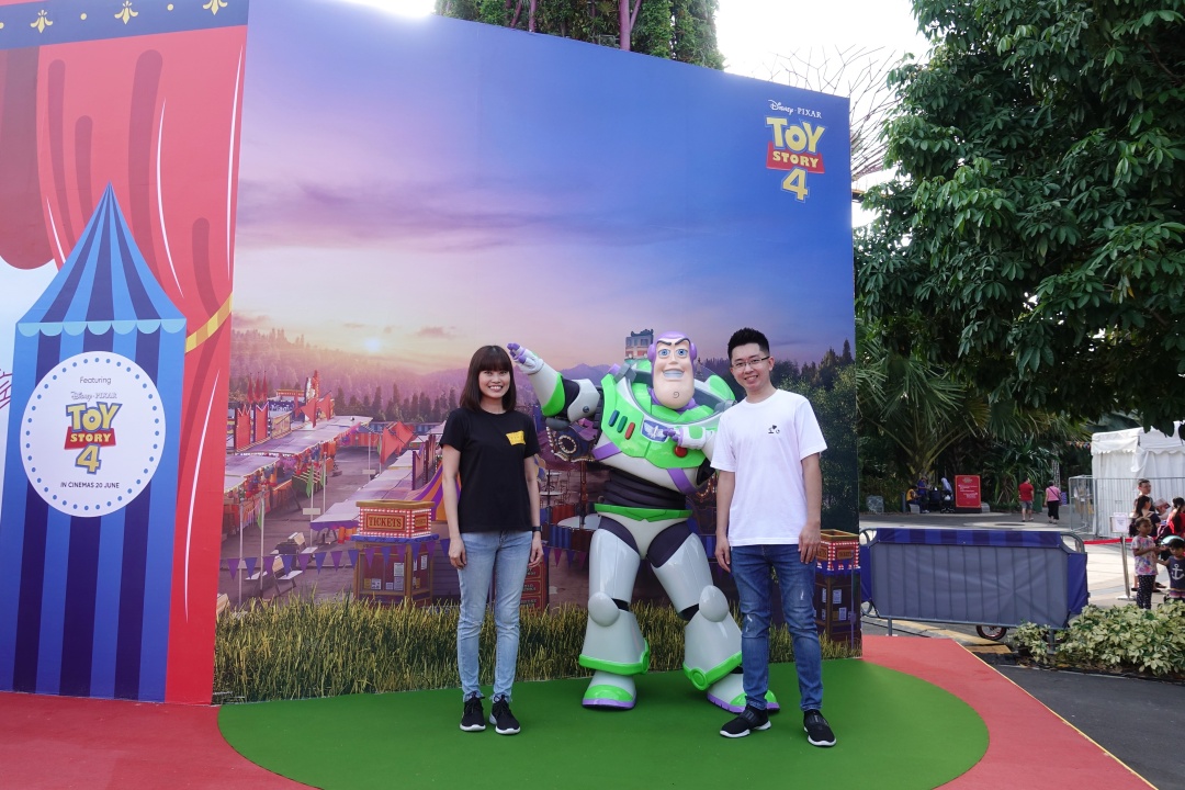 Meet-and-Greet Woody and Buzz | Children's Festival at Gardens by the Bay | joanne-khoo.com