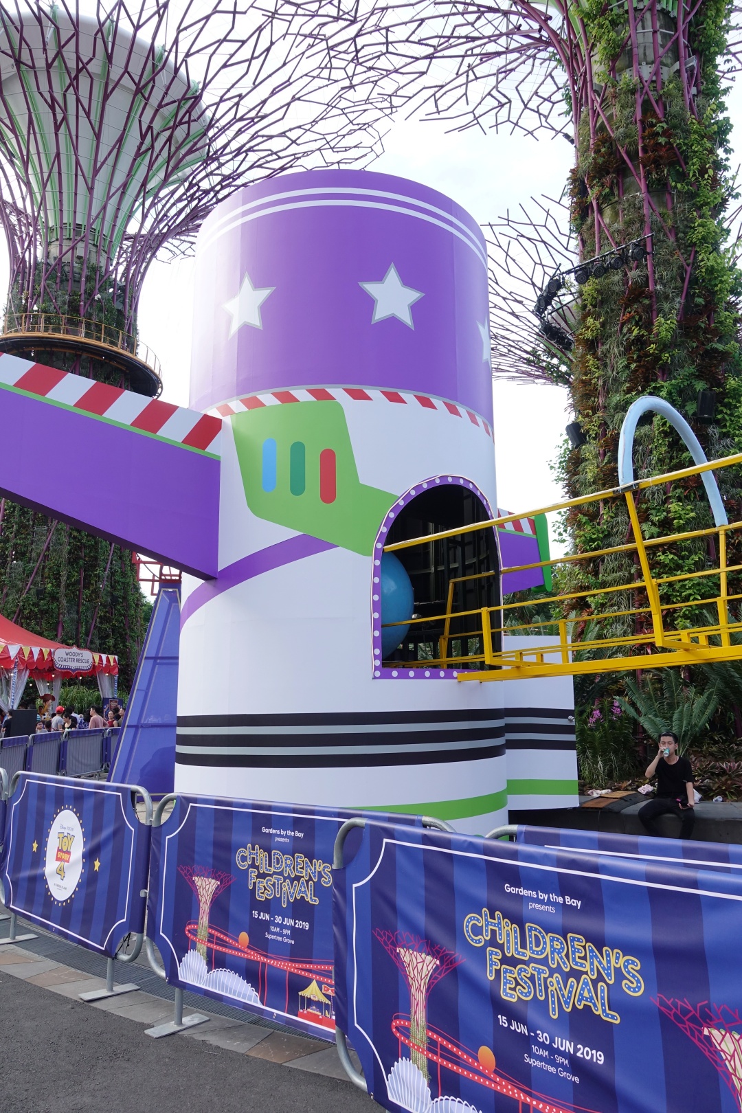 Disney and Pixar's Toy Story 4 themed Marble Run | Children's Festival at Gardens by the Bay | joanne-khoo.com